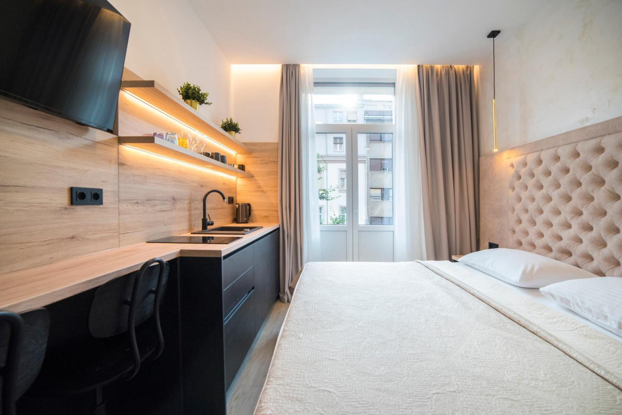 Evita Accommodation Záhřeb Pokoj fotografie